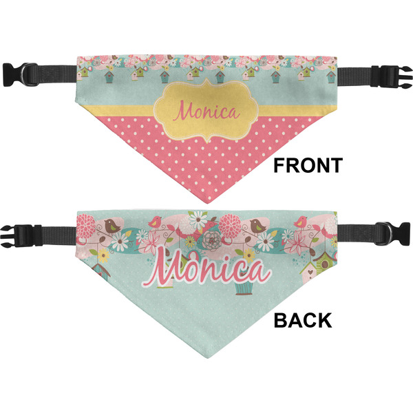 Easter Birdhouses Pet Bandana Approval