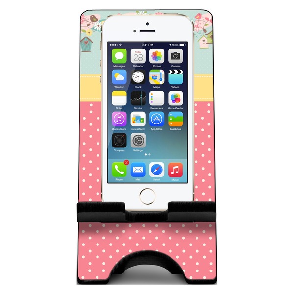 Easter Birdhouses Phone Stand w/ Phone