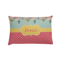 Easter Birdhouses Pillow Case - Standard (Personalized)