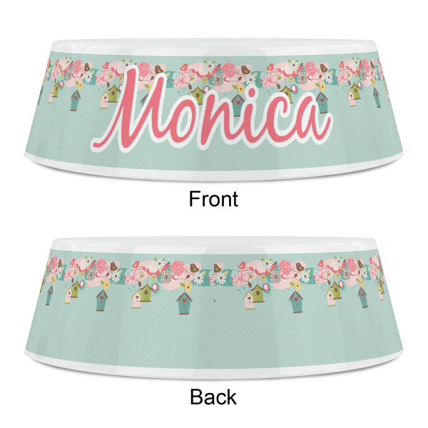 Easter Birdhouses Plastic Pet Bowls - Small - APPROVAL