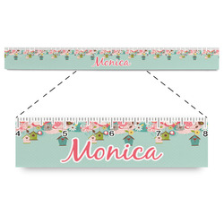 Easter Birdhouses Plastic Ruler - 12" (Personalized)