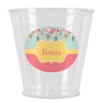 Easter Birdhouses Plastic Shot Glass (Personalized)