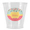 Easter Birdhouses Plastic Shot Glass (Personalized)