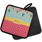 Easter Birdhouses Pot Holder w/ Name or Text