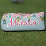 Easter Birdhouses Blade Putter Cover (Personalized)