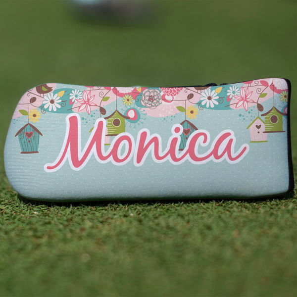 Custom Easter Birdhouses Blade Putter Cover (Personalized)