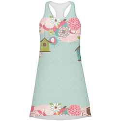 Easter Birdhouses Racerback Dress - Small (Personalized)