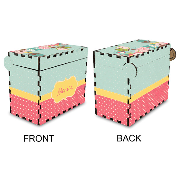 Easter Birdhouses Recipe Box - Full Color - Approval