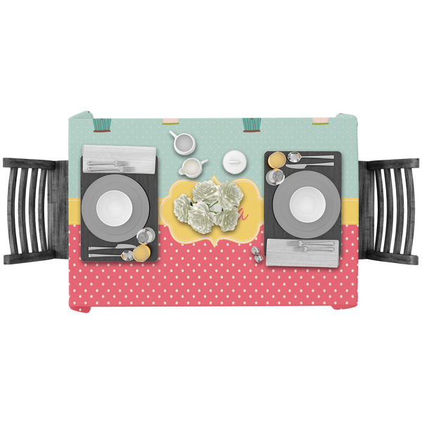 Easter Birdhouses Rectangular Tablecloths - LIFESTYLE