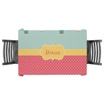 Easter Birdhouses Tablecloth - 58"x58" (Personalized)