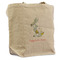 Easter Birdhouses Reusable Cotton Grocery Bag - Front View