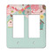 Easter Birdhouses Rocker Light Switch Covers - Double - MAIN