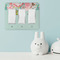 Easter Birdhouses Rocker Light Switch Covers - Triple - IN CONTEXT