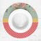 Easter Birdhouses Round Linen Placemats - LIFESTYLE (single)