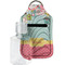 Easter Birdhouses Sanitizer Holder Keychain - Small with Case