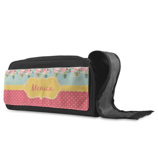 Easter Birdhouses Shoe Bags - ANGLE (Open)