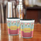 Easter Birdhouses Shot Glass - Two Tone - LIFESTYLE