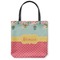 Easter Birdhouses Canvas Tote Bag - Small - 13"x13" (Personalized)