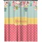Easter Birdhouses Extra Long Shower Curtain - 70"x84" (Personalized)