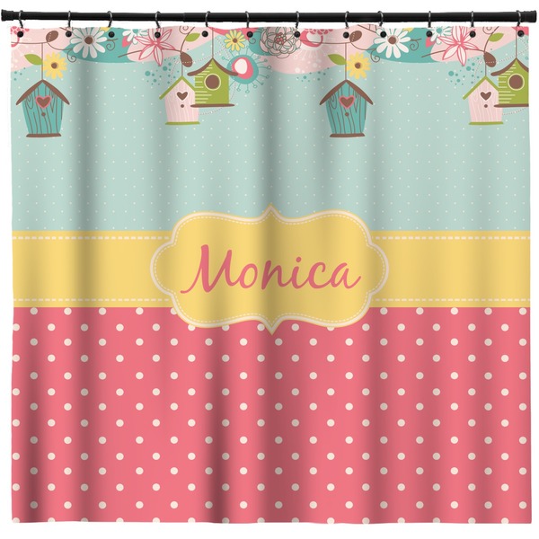 Custom Easter Birdhouses Shower Curtain - Custom Size (Personalized)