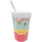 Easter Birdhouses Sippy Cup with Straw (Personalized)
