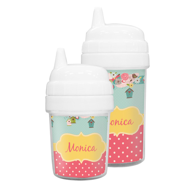 Easter Birdhouses Sippy Cups
