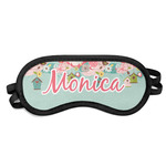 Easter Birdhouses Sleeping Eye Mask (Personalized)