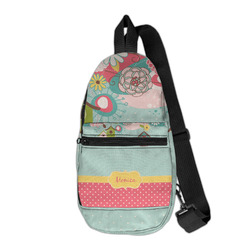 Easter Birdhouses Sling Bag (Personalized)