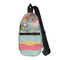 Easter Birdhouses Sling Bag - Front View