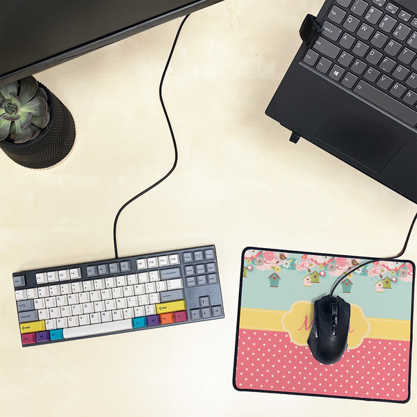 Easter Birdhouses Small Gaming Mats - LIFESTYLE