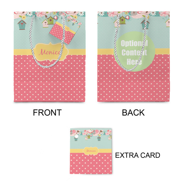Easter Birdhouses Small Gift Bag - Approval