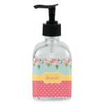 Easter Birdhouses Glass Soap & Lotion Bottle - Single Bottle (Personalized)