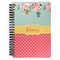 Easter Birdhouses Spiral Notebook (Personalized)