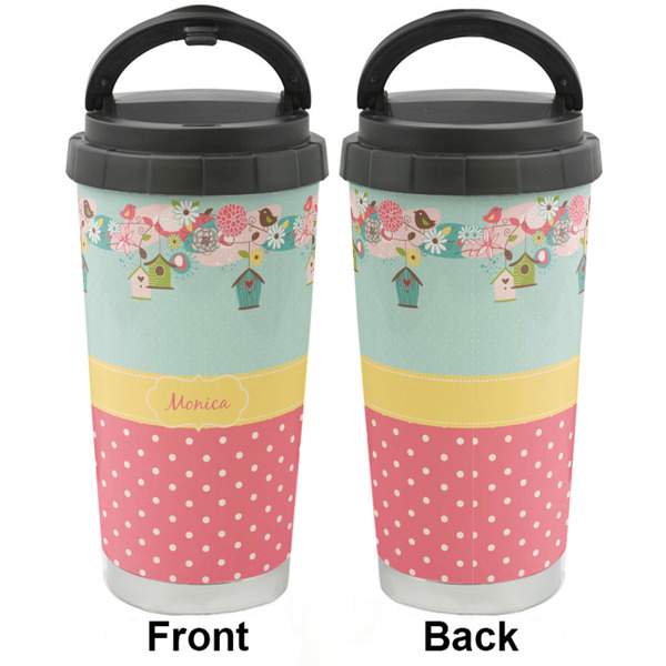 Easter Birdhouses Stainless Steel Travel Cup - Apvl
