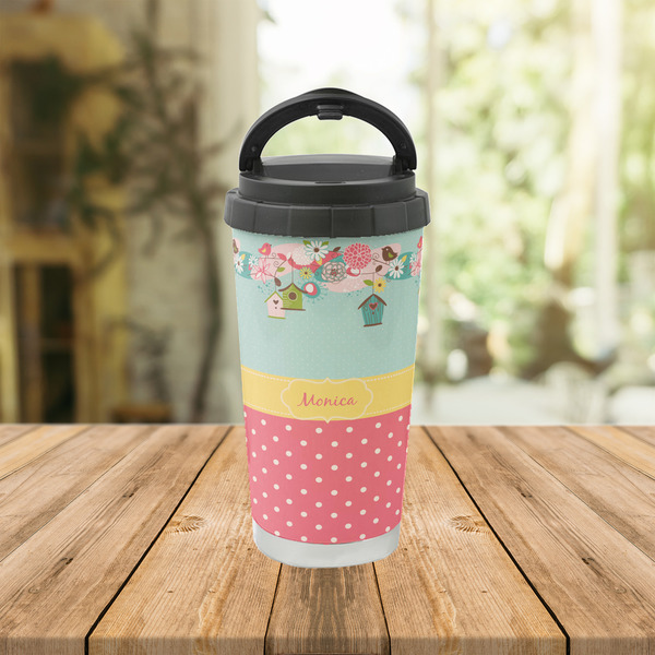 Easter Birdhouses Stainless Steel Travel Cup Lifestyle