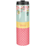 Easter Birdhouses Stainless Steel Skinny Tumbler - 20 oz (Personalized)