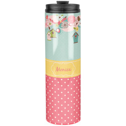 Easter Birdhouses Stainless Steel Skinny Tumbler - 20 oz (Personalized)