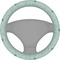 Easter Birdhouses Steering Wheel Cover