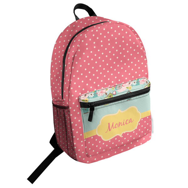 Custom Easter Birdhouses Student Backpack (Personalized)