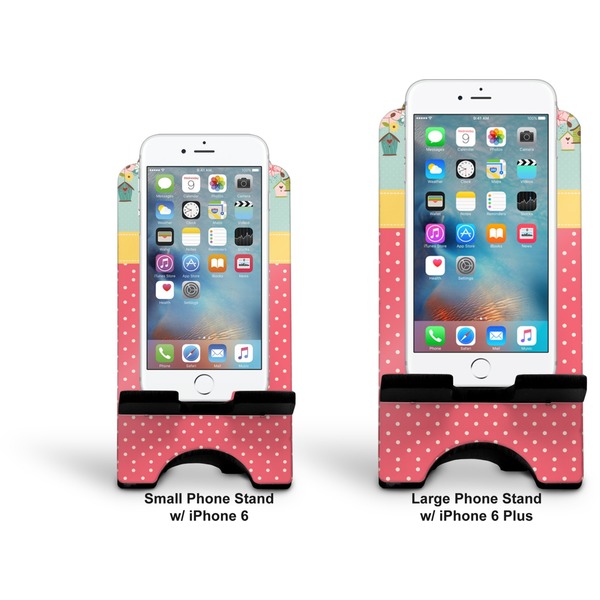 Easter Birdhouses Stylized Phone Stand - Comparison