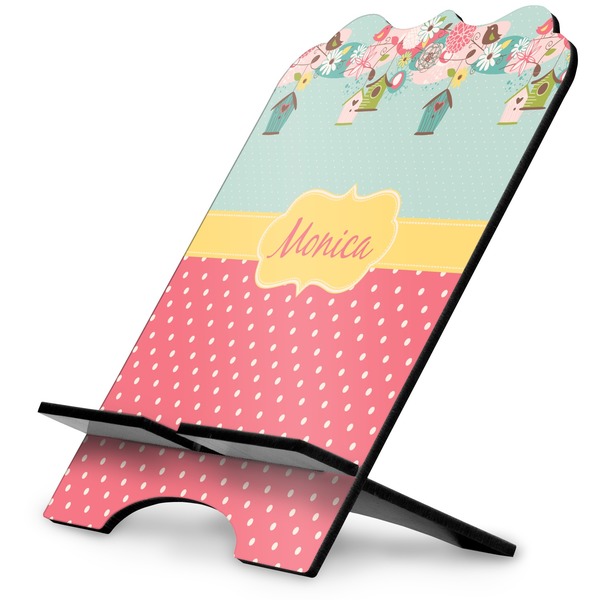 Custom Easter Birdhouses Stylized Tablet Stand (Personalized)