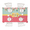 Easter Birdhouses Tablecloths (58"x102") - TOP VIEW