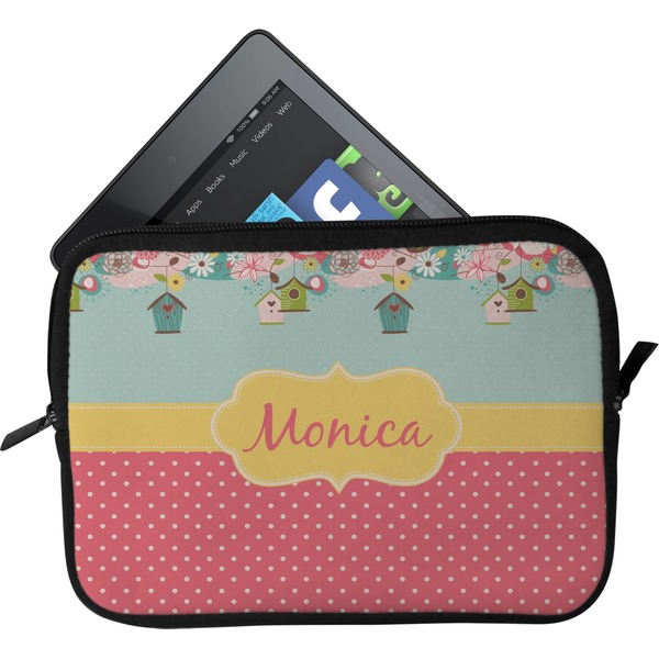 Custom Easter Birdhouses Tablet Case / Sleeve - Small (Personalized)