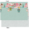 Easter Birdhouses Tissue Paper - Heavyweight - XL - Front & Back