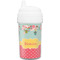 Easter Birdhouses Toddler Sippy Cup (Personalized)