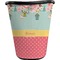 Easter Birdhouses Waste Basket - Single Sided (Black) (Personalized)