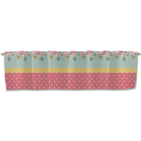 Easter Birdhouses Valance - Front