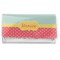 Easter Birdhouses Vinyl Checkbook Cover (Personalized)