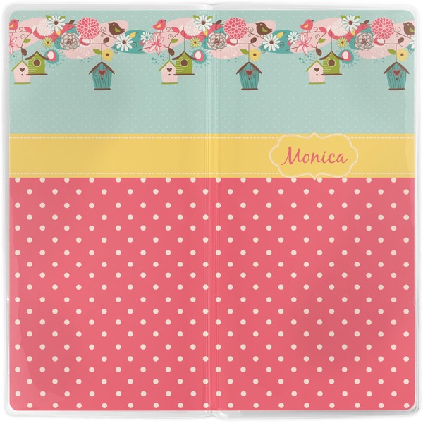 Easter Birdhouses Vinyl Document Wallet - Apvl