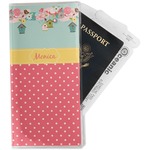 Easter Birdhouses Travel Document Holder